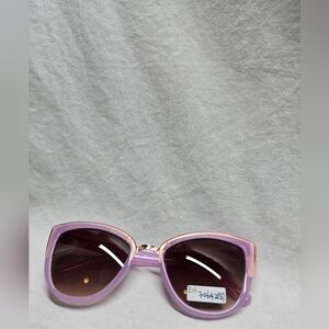 Pink and Purple with Gold accents Fashion Sunglasses - NEW